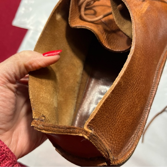 Polo Ralph Lauren men’s 11D BROWN Cowhide LEATHER Lace-Up Chukka Boots,  BRAZIL - Picture 10 of 16